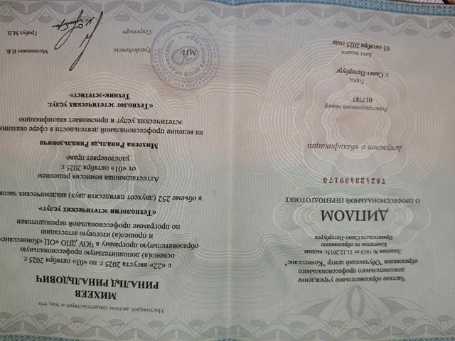Диплом о профессиональной переподготовке